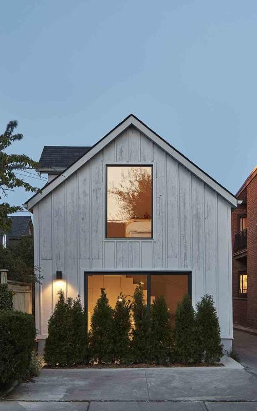 Interior design of laneway suite dwelling