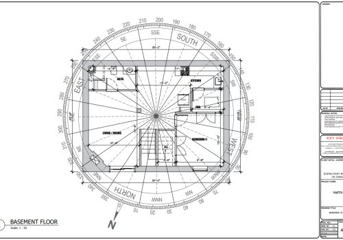 Screenshot showing architectural design software in use
